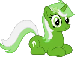 Size: 13120x10100 | Tagged: safe, artist:peahead, derpibooru import, oc, oc:upvote, ponified, unofficial characters only, pony, unicorn, derpibooru, absurd resolution, derpibooru ponified, hairclip, looking at you, lying down, meta, ponyloaf, prone, show accurate, simple background, smiling, solo, transparent background, vector