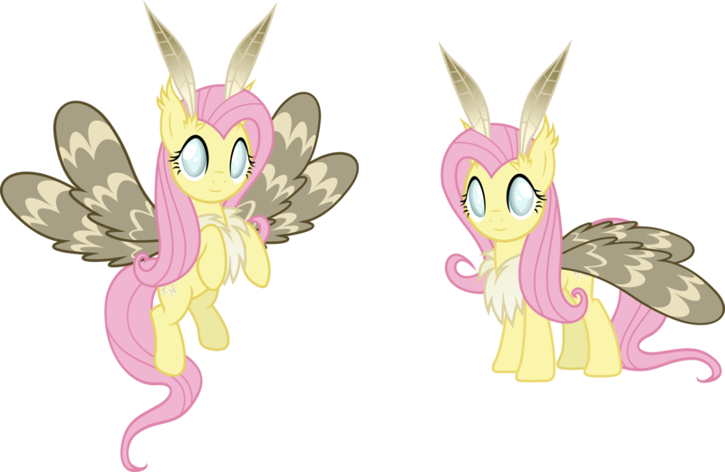 Size: 6000x3910 | Tagged: absurd resolution, alternate universe, artist:magister39, blind, derpibooru import, fluttermoth, fluttershy, mothpony, nightmareverse, original species, safe, solo, species swap