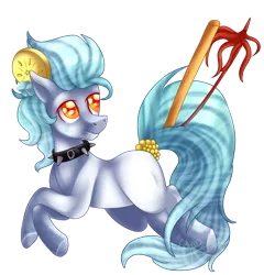 Size: 1024x1068 | Tagged: safe, artist:immagoddampony, derpibooru import, oc, unofficial characters only, original species, pony, choker, cocktail pony, male, simple background, solo, spiked choker, stallion, transparent background