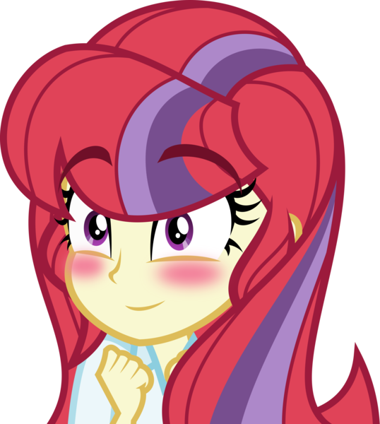 Size: 4000x4461 | Tagged: safe, artist:orin331, derpibooru import, moondancer, dancerverse, equestria girls, absurd resolution, alternate universe, blushing, cute, dancerbetes, equestria girls-ified, simple background, smiling, solo, transparent background, vector