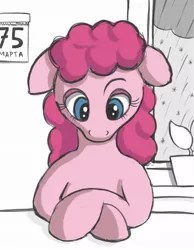 Size: 792x1019 | Tagged: artist:negasun, depression, derpibooru import, pinkie pie, rain, safe, snow, solo, window