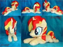 Size: 1024x768 | Tagged: safe, artist:ferracraft, derpibooru import, sunset shimmer, pony, unicorn, female, irl, mare, photo, plushie