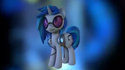 Size: 1600x900 | Tagged: 3d, artist:alligatorskiesix, derpibooru import, headphones, safe, solo, vinyl scratch