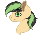 Size: 160x160 | Tagged: safe, artist:havoxious, derpibooru import, oc, oc:ailan, unofficial characters only, pegasus, pony, animated, blinking, gif