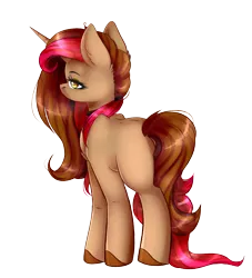 Size: 1752x1926 | Tagged: safe, artist:montyowl, derpibooru import, oc, unofficial characters only, pony, unicorn, blank flank, female, mare, simple background, solo, transparent background