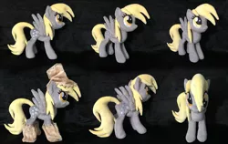 Size: 4032x2544 | Tagged: safe, artist:alicornparty, derpibooru import, derpy hooves, pony, absurd resolution, irl, paper bag, paper bag wizard, photo, plushie, solo