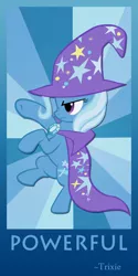 Size: 1024x2048 | Tagged: safe, artist:waranto, derpibooru import, trixie, pony, unicorn, female, mare, poster