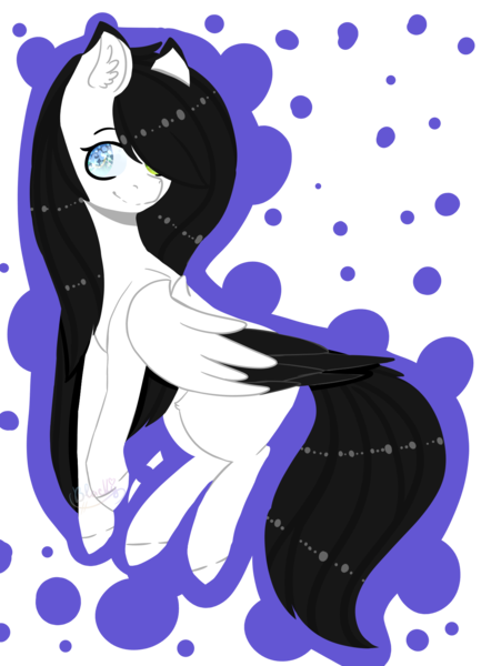 Size: 1294x1794 | Tagged: safe, artist:ohsushime, derpibooru import, oc, oc:oreo, unofficial characters only, pegasus, pony, female, mare, solo