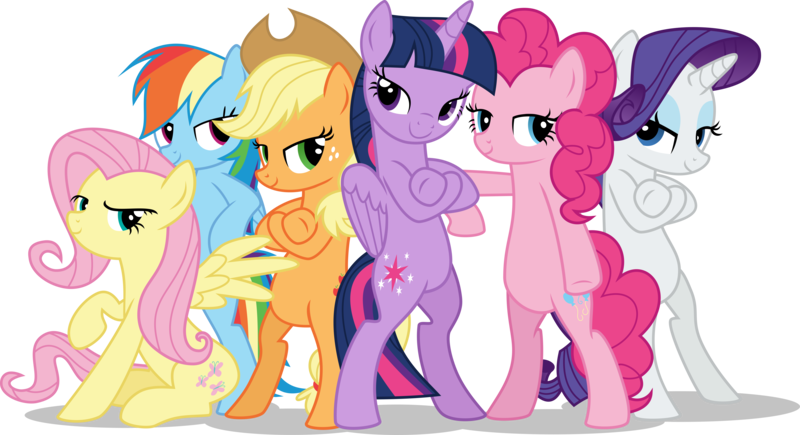 Size: 9000x4892 | Tagged: safe, artist:limedazzle, derpibooru import, applejack, fluttershy, pinkie pie, rainbow dash, rarity, twilight sparkle, twilight sparkle (alicorn), alicorn, pony, absurd resolution, bedroom eyes, bipedal, cool, crossed arms, crossed hooves, female, fresh princess and friends' poses, fresh princess of friendship, mane six, mare, pose, simple background, transparent background, vector