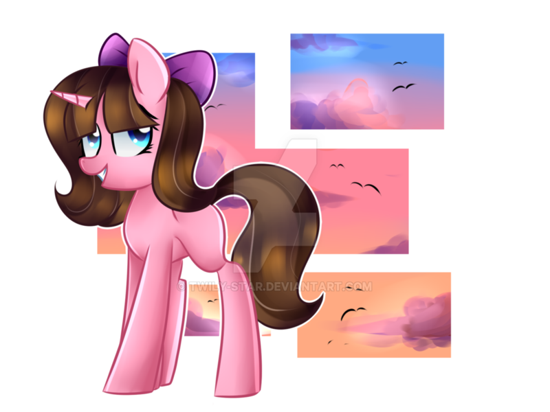 Size: 1024x768 | Tagged: safe, artist:twily-star, derpibooru import, oc, oc:rachel, unofficial characters only, pony, unicorn, bow, female, hair bow, mare, solo