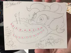 Size: 1024x768 | Tagged: safe, artist:andypriceart, derpibooru import, applejack, pinkie pie, rainbow dash, cake, food, majestic as fuck, traditional art