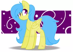 Size: 1024x735 | Tagged: safe, artist:twily-star, derpibooru import, oc, oc:singery anne, unofficial characters only, pegasus, pony, female, mare, solo, watermark