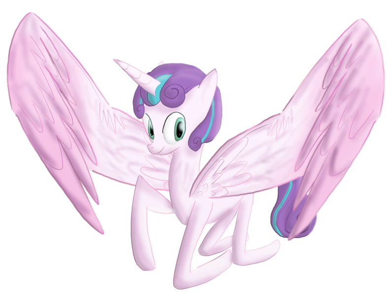 Size: 1250x950 | Tagged: safe, artist:lauthheure, derpibooru import, princess flurry heart, alicorn, pony, female, mare, older, simple background, solo, transparent background