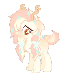 Size: 2061x2182 | Tagged: artist:starshame, deer, derpibooru import, non-pony oc, oc, safe, solo, unofficial characters only