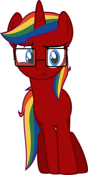 Size: 1024x2031 | Tagged: safe, artist:jeremeymcdude, derpibooru import, oc, oc:skittle sweet, unofficial characters only, pony, unicorn, rainbow hair, show accurate, simple background, solo, transparent background, uncomfortable, vector