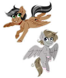 Size: 2860x3363 | Tagged: safe, artist:micky-ann, derpibooru import, oc, oc:artsong, oc:digital dusk, unofficial characters only, pony