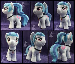 Size: 1600x1360 | Tagged: safe, artist:emberfallplush, derpibooru import, sonata dusk, ponified, pony, female, irl, mare, photo, plushie, solo