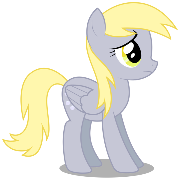 Size: 3000x3000 | Tagged: safe, artist:brony-works, derpibooru import, derpy hooves, pegasus, pony, female, high res, mare, sad, simple background, solo, transparent background, vector