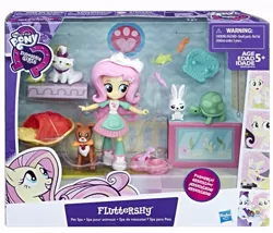 Size: 643x550 | Tagged: safe, derpibooru import, angel bunny, fluttershy, opalescence, tank, winona, equestria girls, doll, equestria girls minis, toy