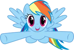 Size: 9348x6345 | Tagged: safe, artist:kayman13, artist:loboguerrero, derpibooru import, rainbow dash, pegasus, pony, absurd resolution, incoming hug, open arms, open mouth, simple background, smiling, solo, transparent background, vector