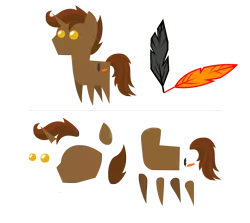 Size: 4882x4350 | Tagged: safe, artist:estories, derpibooru import, oc, oc:shadowheart, unofficial characters only, pony, unicorn, absurd resolution, commission, cute, cutie mark, golden eyes, male, modular, pointy ponies, reference sheet, solo, stallion