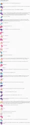 Size: 843x3499 | Tagged: artist:dziadek1990, automail, conversation, derpibooru import, description is relevant, dialogue, dungeons and dragons, emotes, emote story, emote story:ponies and d&d, fluttershy, oc, oc:skullfuck doombringer, pinkie pie, rainbow dash, reddit, rpg, safe, slice of life, tabletop game, text, twilight sparkle, vulgar