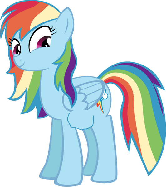 Size: 674x760 | Tagged: 1000 hours in ms paint, alternate hairstyle, artist:ponyvector, background pony strikes again, bad edit, belly, derpibooru import, edit, momma dash, ms paint, op isn't even trying anymore, pregnant, pregnant edit, rainbow dash, safe, simple background, smiling, white background