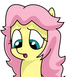 Size: 6000x6972 | Tagged: safe, artist:firesparks2992, derpibooru import, fluttershy, pony, absurd resolution, alternate hairstyle, bust, cute, female, flutterpeach, looking down, mare, open mouth, portrait, princess peach, shyabetes, simple background, solo, super mario bros., transparent background