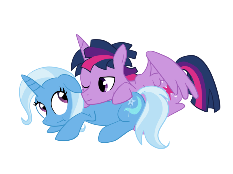 Size: 1600x1200 | Tagged: safe, artist:trixeed, derpibooru import, trixie, twilight sparkle, twilight sparkle (alicorn), alicorn, pony, :t, dusk shine, female, half r63 shipping, male, prince dusk, rule 63, scrunchy face, shipping, simple background, straight, transparent background, trixshine, twixie, vector