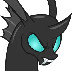 Size: 3483x3464 | Tagged: angry, artist:viperbrony454, changeling, derpibooru import, safe, simple background, solo, the times they are a changeling, thorax, transparent background, vector