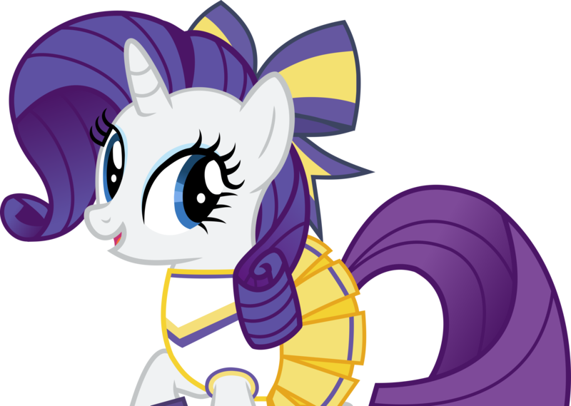 Size: 5554x3948 | Tagged: safe, artist:nupiethehero, derpibooru import, rarity, pony, cheerleader, female, mare, show accurate, simple background, transparent background, vector