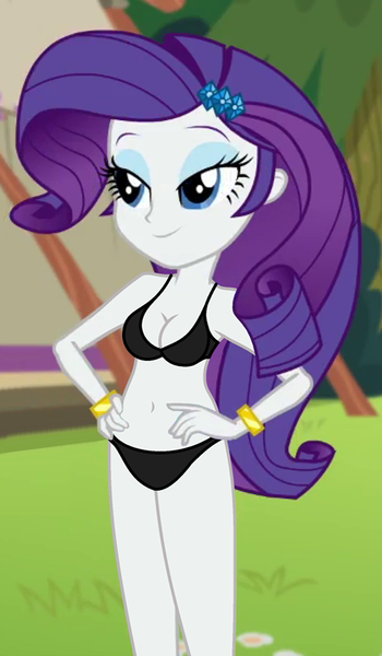 Size: 525x900 | Tagged: suggestive, derpibooru import, edit, edited screencap, editor:ah96, screencap, rarity, equestria girls, legend of everfree, beautiful, bedroom eyes, belly, belly button, breast edit, breasts, busty rarity, cleavage, clothes, cropped, female, raripanty, sexy, solo, solo female, underwear, underwear edit