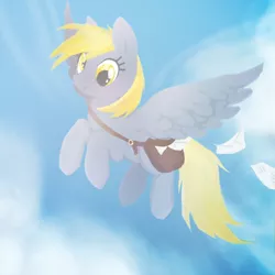 Size: 1500x1500 | Tagged: safe, artist:anti-time, derpibooru import, derpy hooves, pegasus, pony, female, mare, solo
