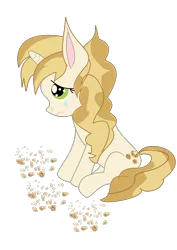 Size: 744x1052 | Tagged: artist:rainbowtashie, bad layering, cookie, cookie cutter, crumbs, derpibooru import, food, inkscape, no base, ponyscape, sad, safe, simple background, solo, sweet biscuit, transparent background, vector, waifu