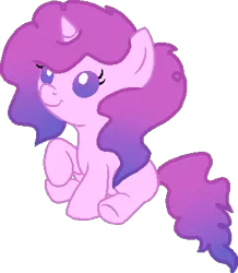 Size: 335x385 | Tagged: safe, artist:lexipika, derpibooru import, oc, oc:sugar sparkle, unofficial characters only, pony, baby, baby pony, base used, magical lesbian spawn, offspring, parent:pinkie pie, parent:trixie, parents:trixiepie, solo