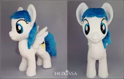 Size: 1258x807 | Tagged: safe, artist:noxissa, derpibooru import, lightning bolt, white lightning, pegasus, pony, female, irl, mare, photo, plushie