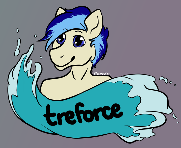 Size: 1026x843 | Tagged: anthro, artist:skittleslove, bust, derpibooru import, oc, oc:treforce, safe, unofficial characters only, water