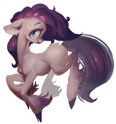 Size: 402x428 | Tagged: safe, artist:derekireba, derpibooru import, oc, unofficial characters only, earth pony, pony, cloven hooves, female, floppy ears, mare, simple background, solo, transparent background, unshorn fetlocks