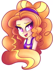 Size: 1024x1362 | Tagged: safe, artist:wubcakeva, derpibooru import, adagio dazzle, equestria girls, rainbow rocks, clothes, solo, tanktop