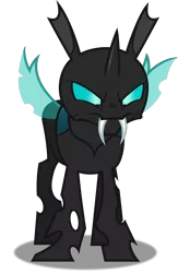 Size: 3257x5000 | Tagged: angry, artist:dashiesparkle, changeling, derpibooru import, inkscape, ponyscape, safe, simple background, solo, .svg available, the times they are a changeling, thorax, transparent background, vector