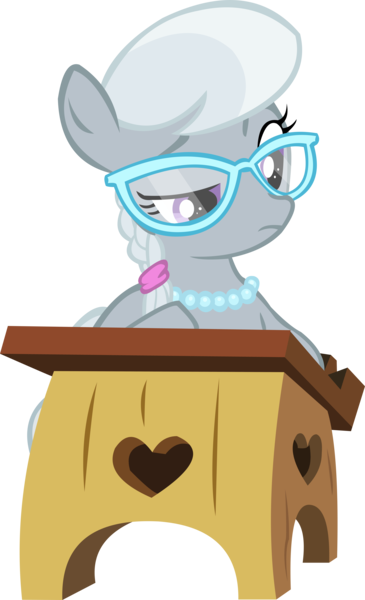 Size: 8584x14121 | Tagged: absurd resolution, artist:cyanlightning, derpibooru import, family appreciation day, glasses, jewelry, necklace, safe, silver spoon, simple background, solo, transparent background, unamused, vector