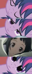 Size: 800x1836 | Tagged: safe, derpibooru import, twilight sparkle, pony, bed meme, exploitable meme, meme, morning after, sword art online, this will end in tears, waking up, yui