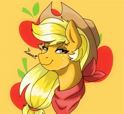 Size: 784x720 | Tagged: applejack, artist:ciderpunk, artist:zuruck, clothes, cutie mark, derpibooru import, safe, scarf