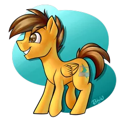 Size: 3200x3200 | Tagged: safe, artist:rubywave32, derpibooru import, oc, oc:compylight, unofficial characters only, pegasus, pony, colt, male, solo, younger