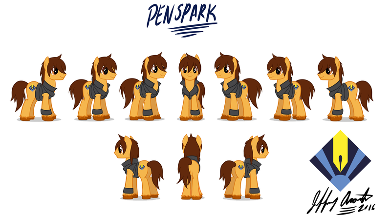 Size: 8125x4500 | Tagged: safe, artist:penspark, derpibooru import, oc, oc:penspark, unofficial characters only, pony, absurd resolution, male, original character do not steal, ponysona, stallion