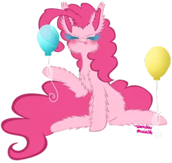 Size: 1024x971 | Tagged: safe, artist:vanillaswirl6, derpibooru import, pinkie pie, fluffy, solo