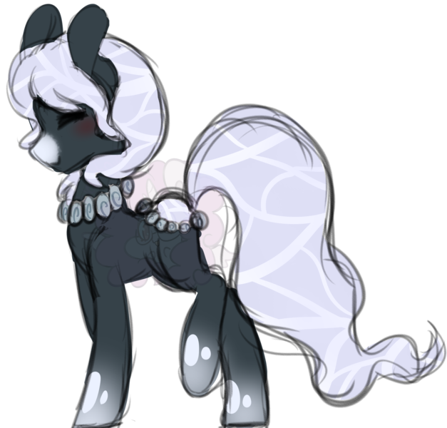 Size: 4178x4000 | Tagged: absurd resolution, artist:silverknight27, derpibooru import, oc, oc:midnight ripple, original species, pond pony, safe, solo, unofficial characters only