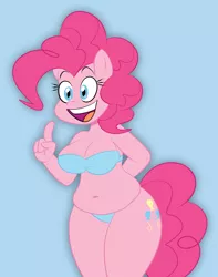 Size: 1260x1600 | Tagged: anthro, artist:scobionicle99, breasts, busty pinkie pie, chubby, clothes, derpibooru import, female, fgsfds, pinkie pie, suggestive, swimsuit