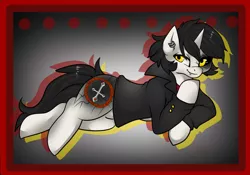 Size: 1000x700 | Tagged: artist:fur-what-loo, balor, demon, demon pony, derpibooru import, oc, safe, unofficial characters only
