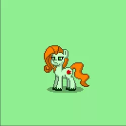 Size: 399x400 | Tagged: angry, dc comics, derpibooru import, pixel art, poison ivy, ponified, pony town, safe, solo, unamused